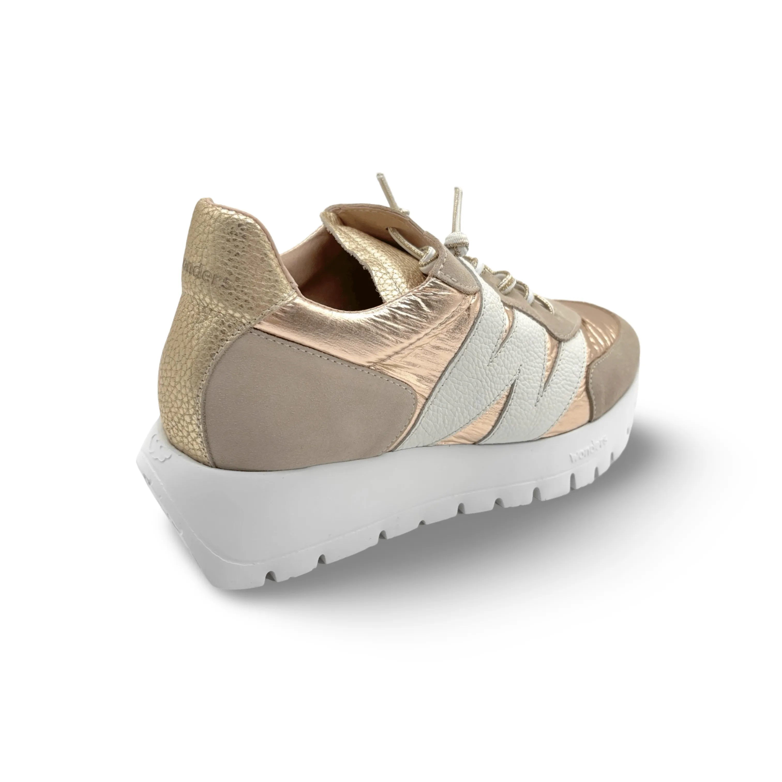 A2464 Beige Gold Sneaker