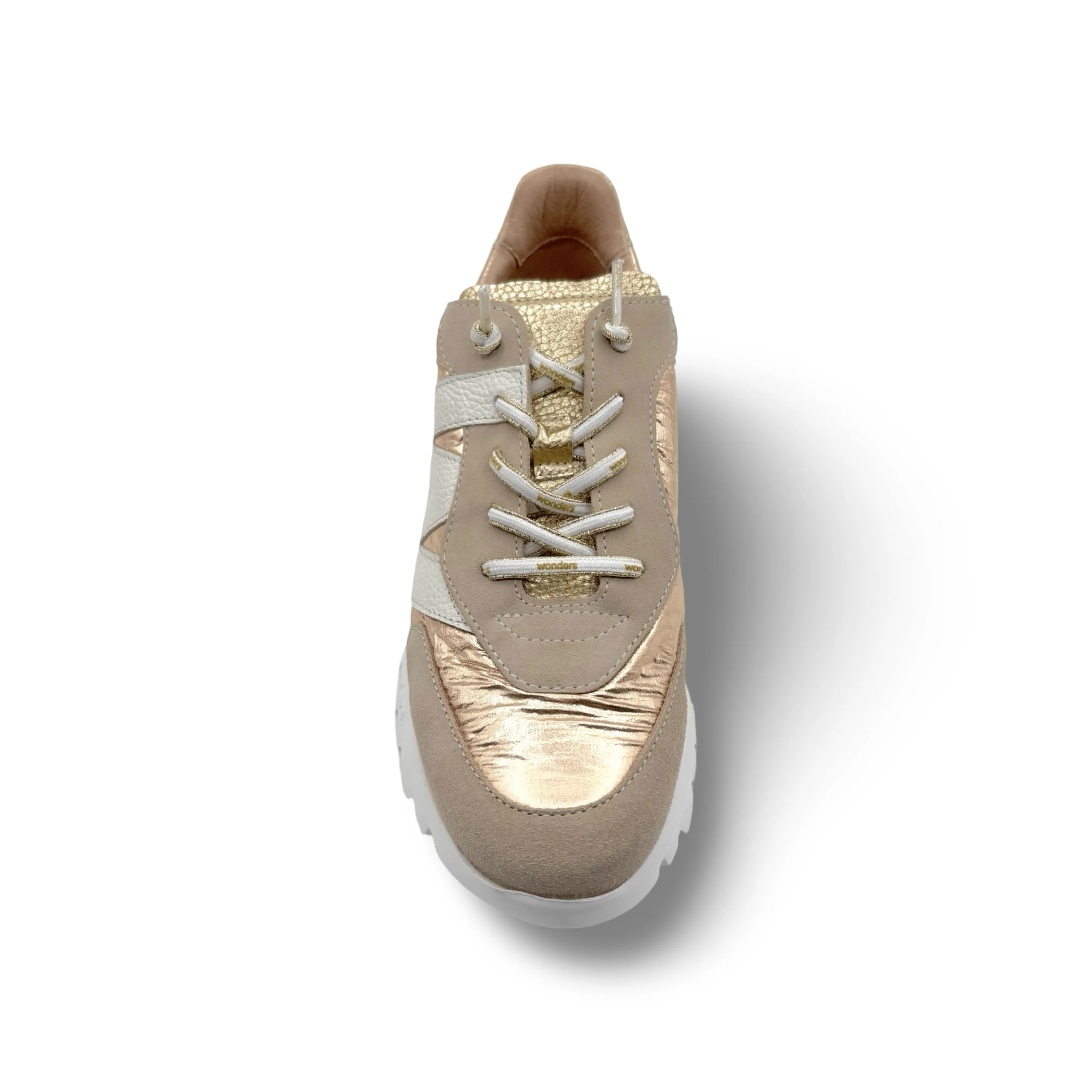 A2464 Beige Gold Sneaker