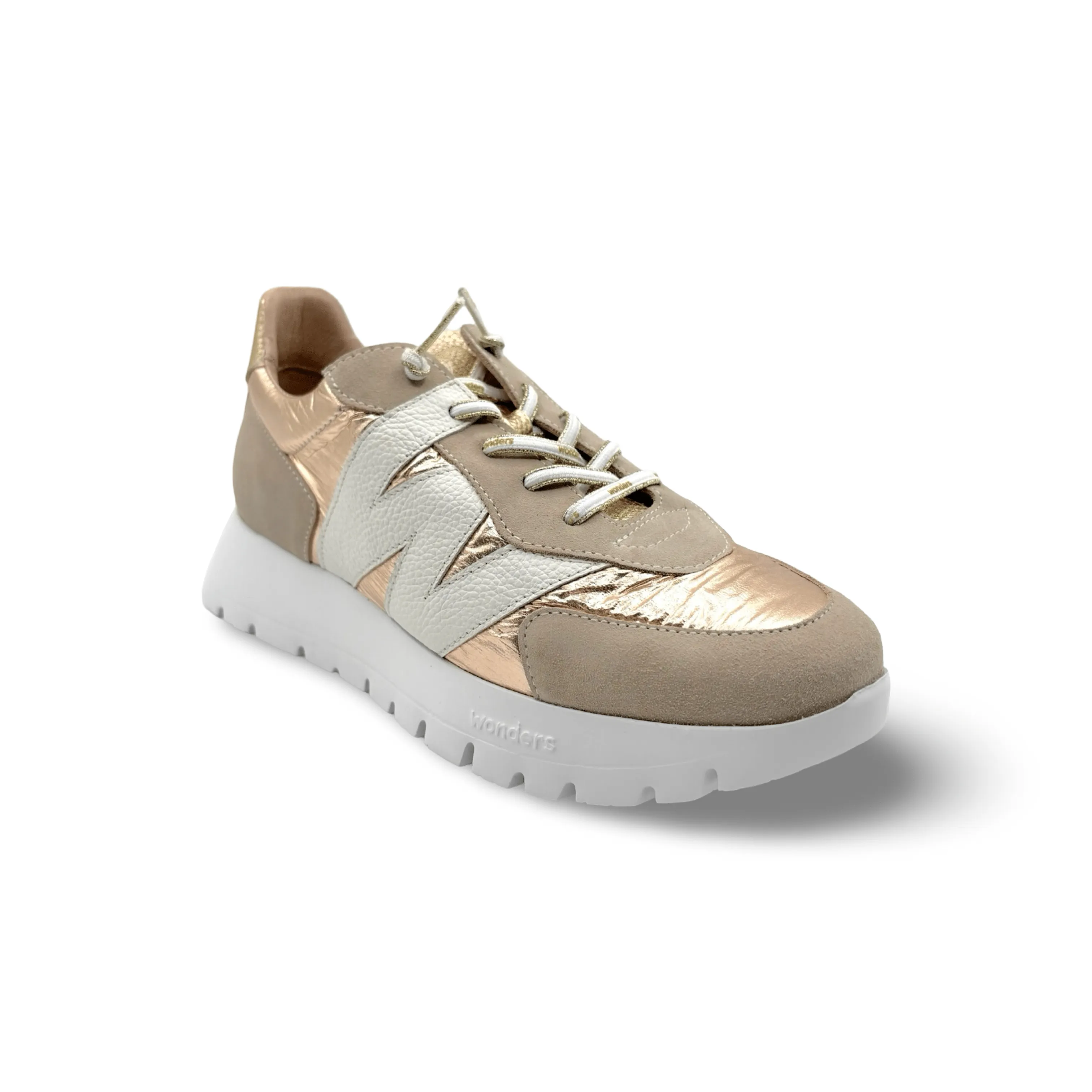 A2464 Beige Gold Sneaker