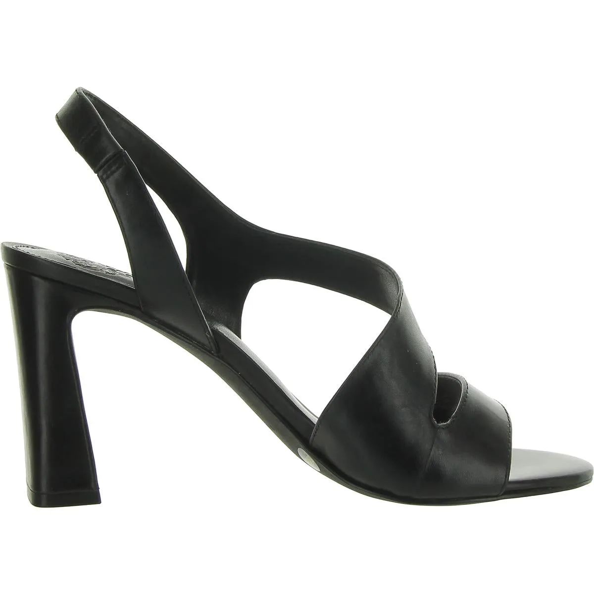 ABBEANNA Womens Leather Round toe Heels