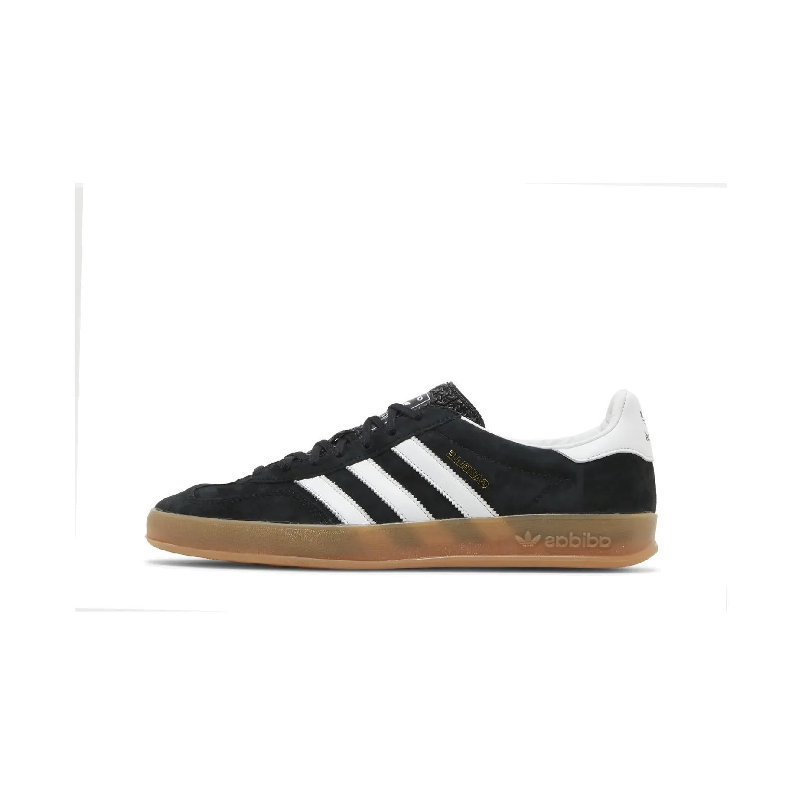adidas Gazelle Black White Gum