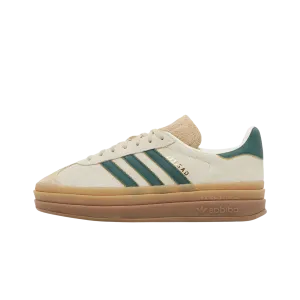 adidas Gazelle Bold Magic Beige Collegiate Green (Women's)