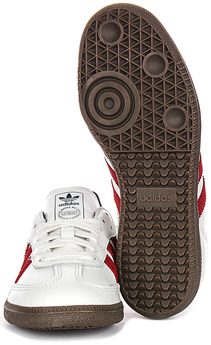 Adidas Samba OG In Red White