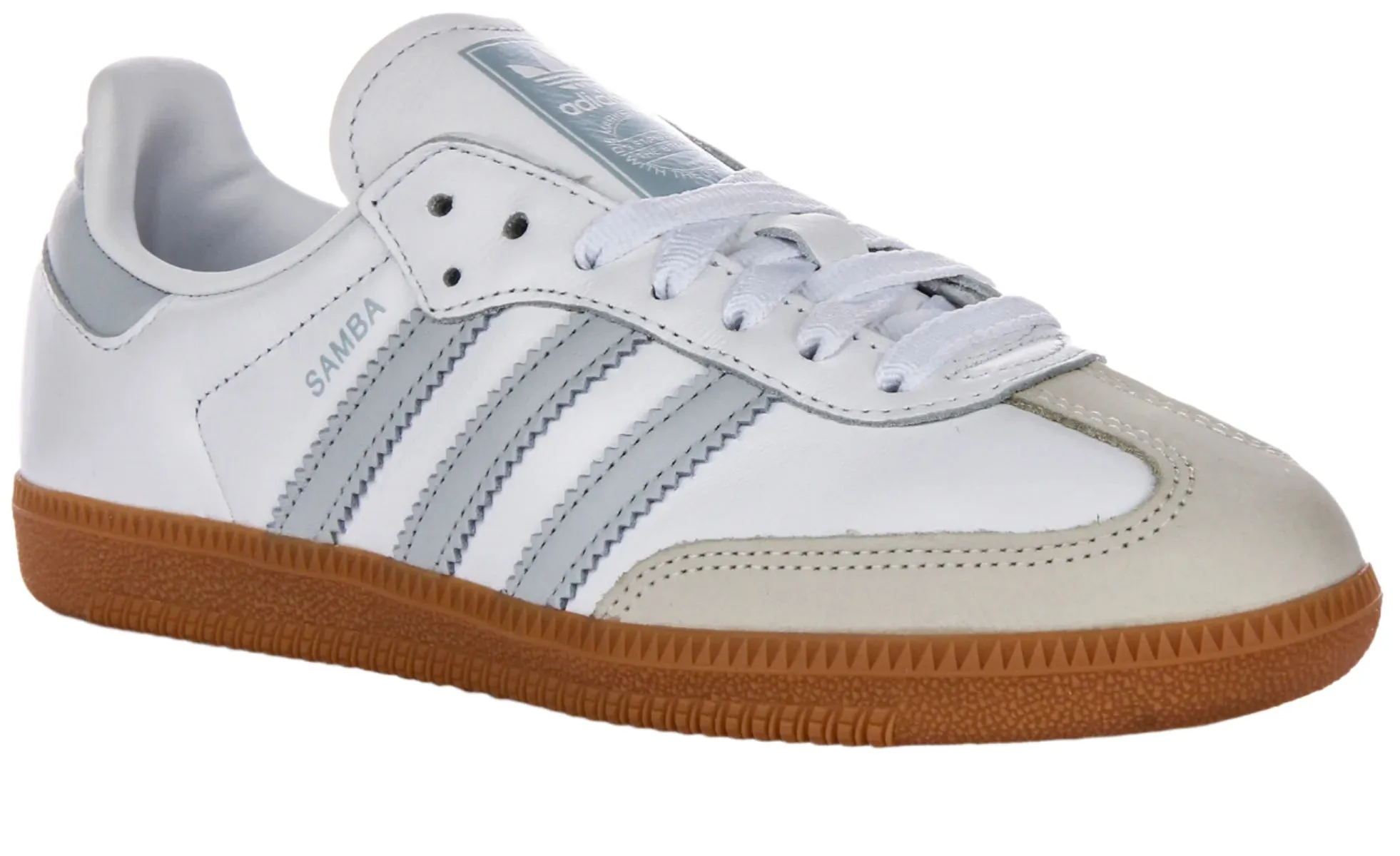 Adidas Samba OG In White Grey For Women