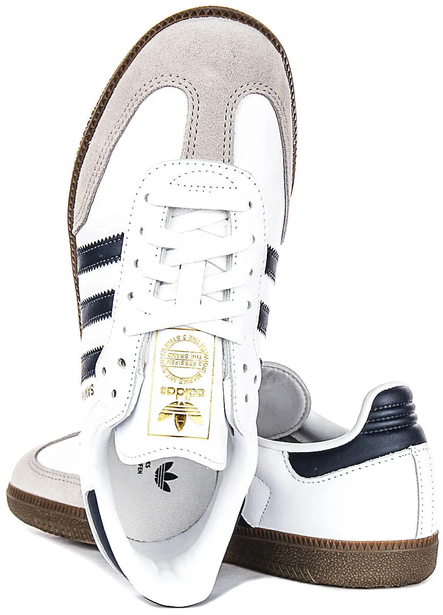 Adidas Samba OG W In White Navy For Women