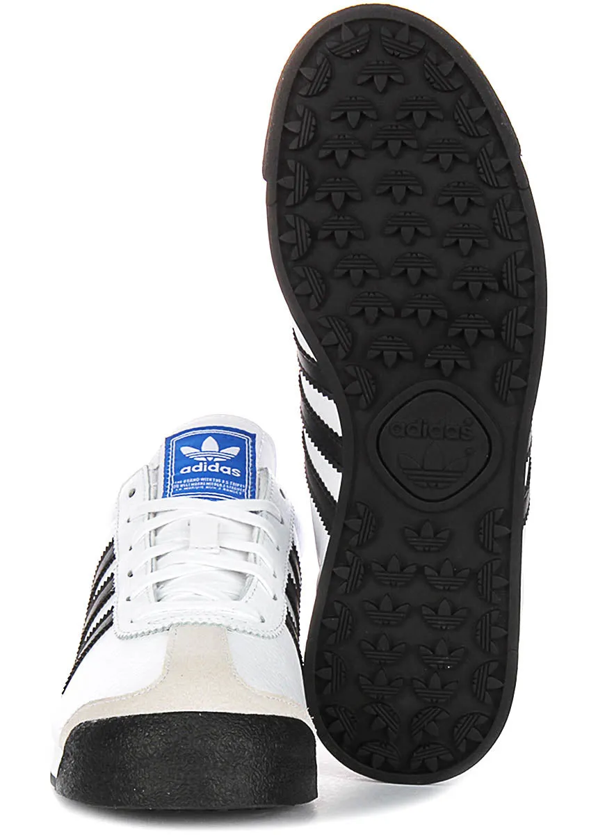 Adidas Samoa In White Black For Youth