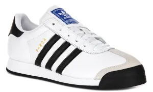 Adidas Samoa In White Black For Youth