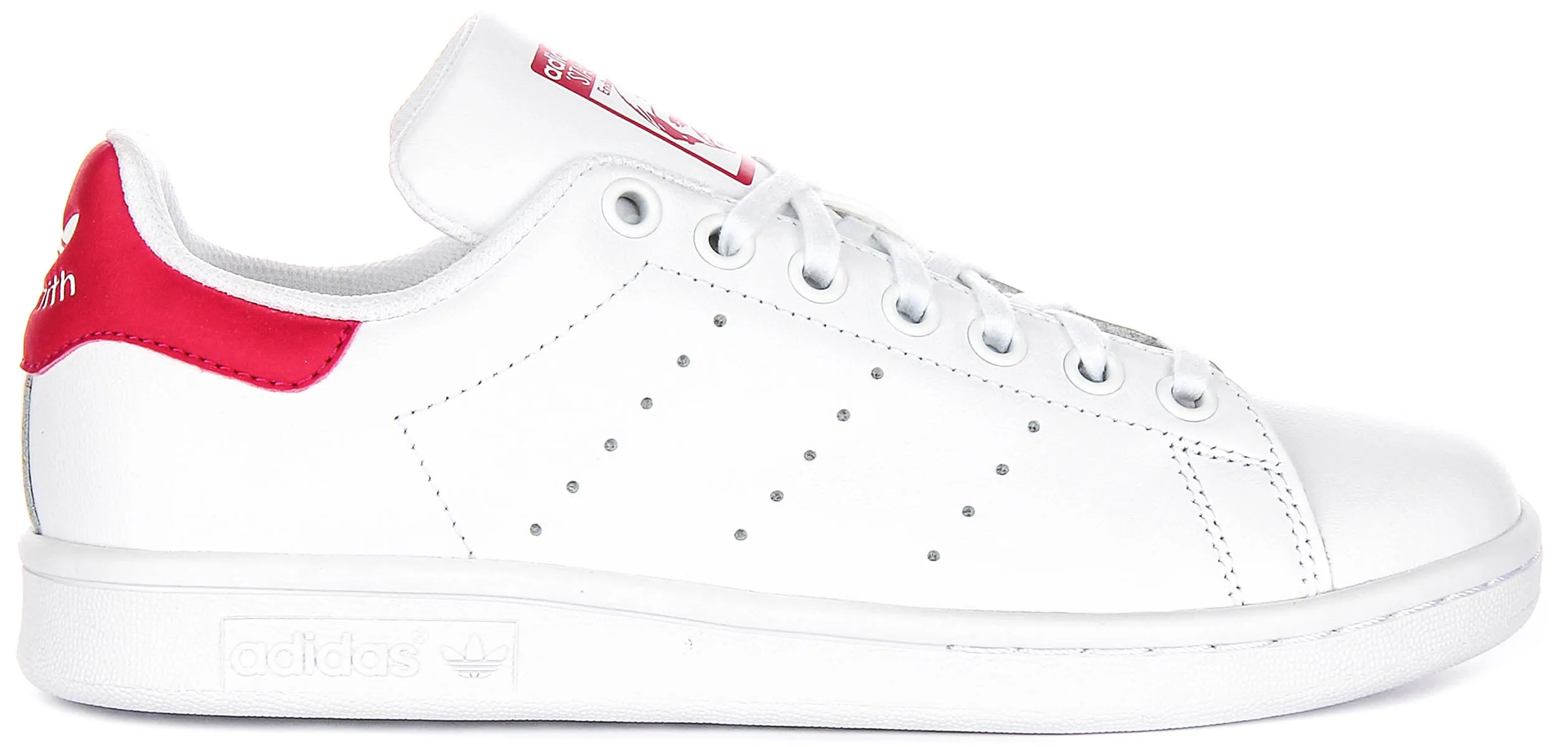 Adidas Stan Smith In White Pink for Youth