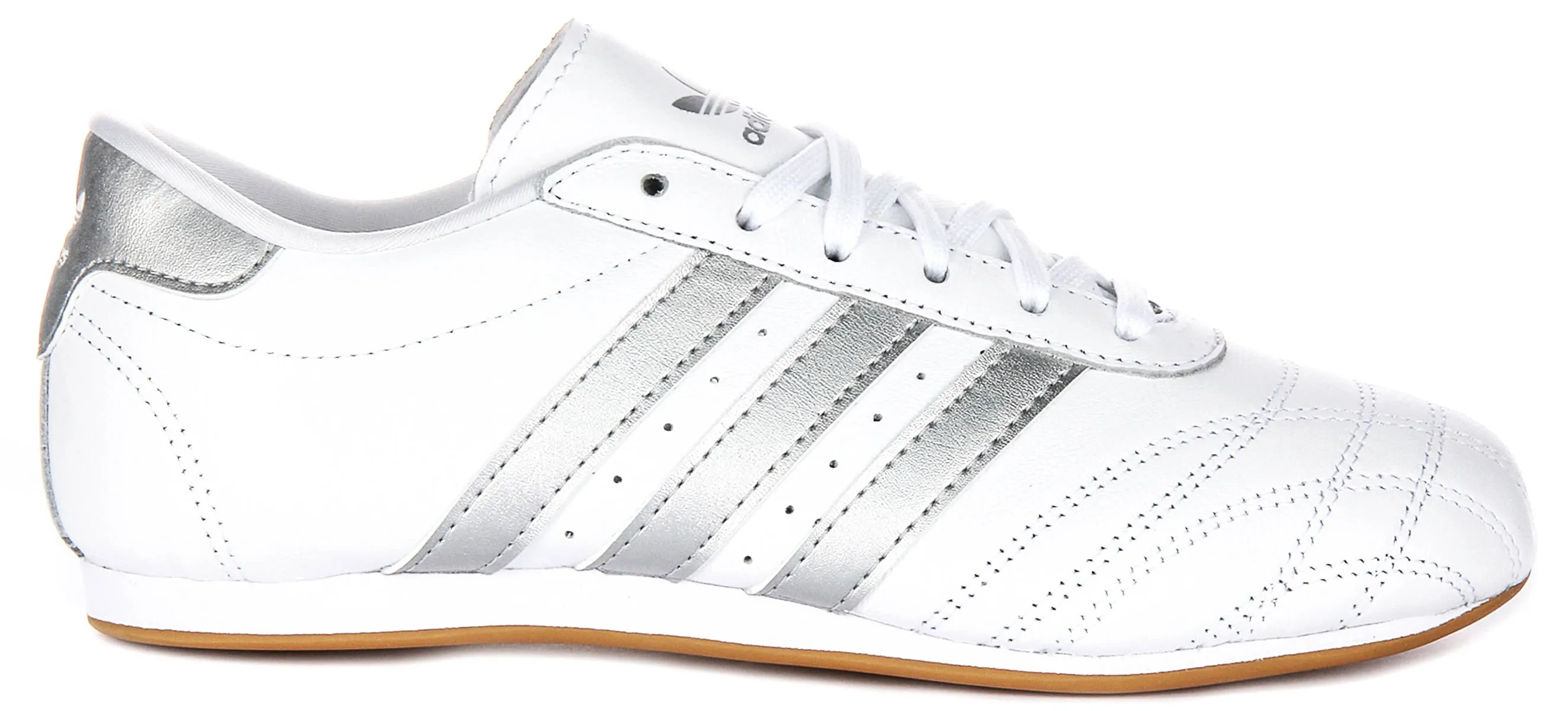 Adidas Taekwondo In White Silver For Women