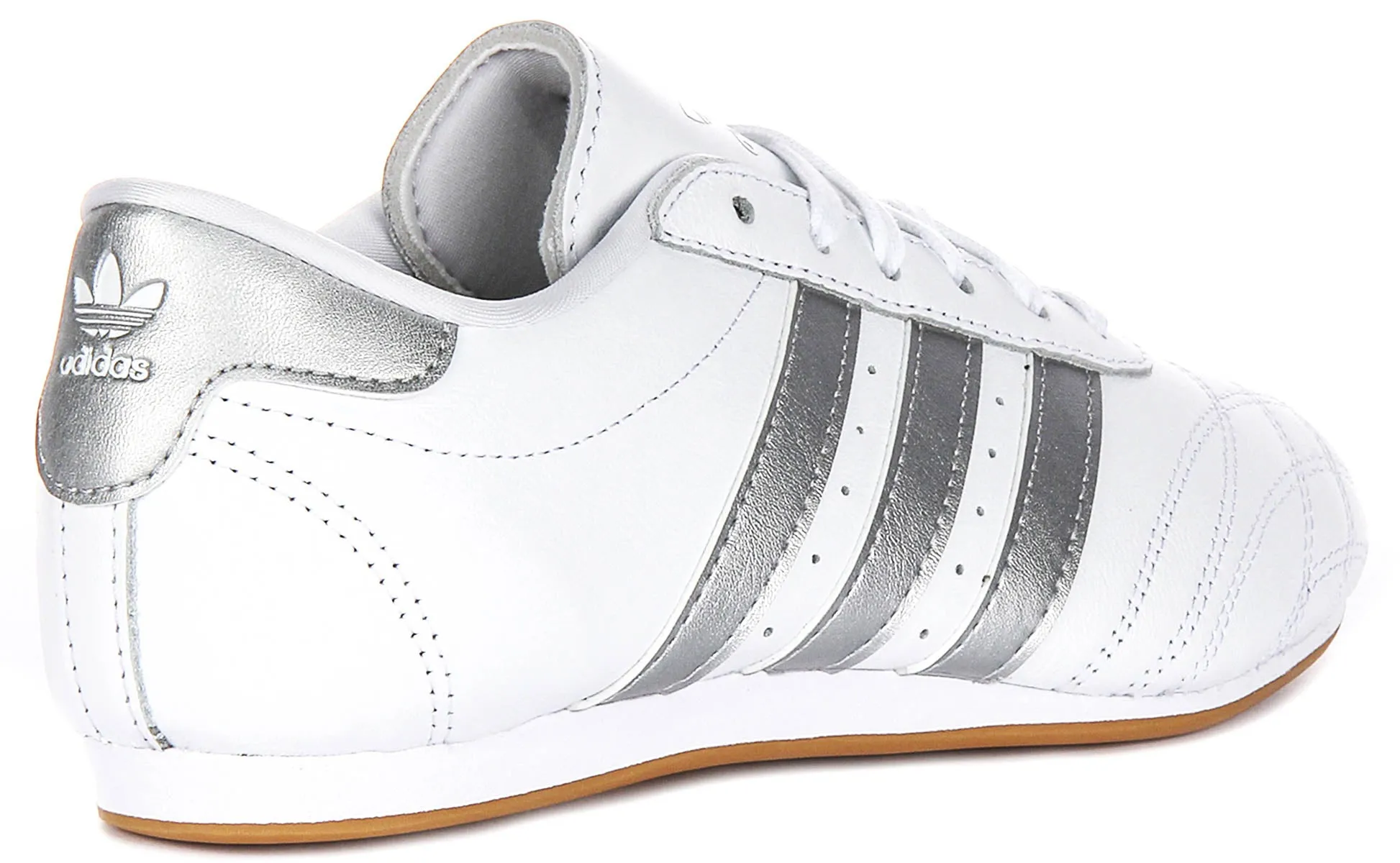 Adidas Taekwondo In White Silver For Women