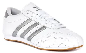 Adidas Taekwondo In White Silver For Women