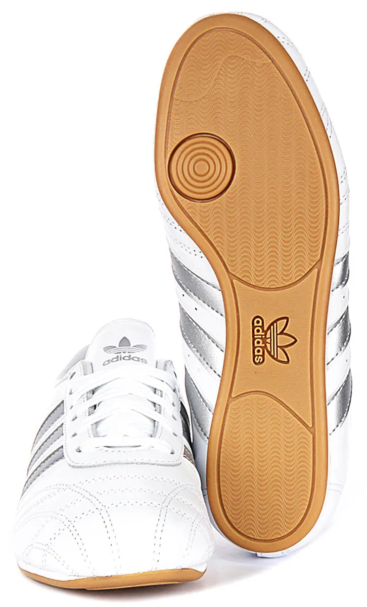 Adidas Taekwondo In White Silver For Women