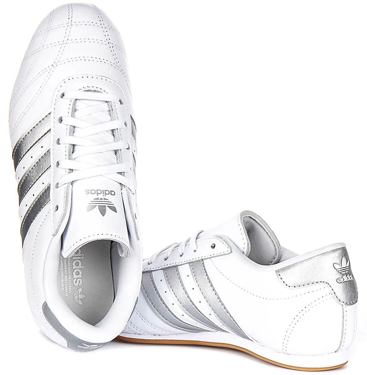 Adidas Taekwondo In White Silver For Women