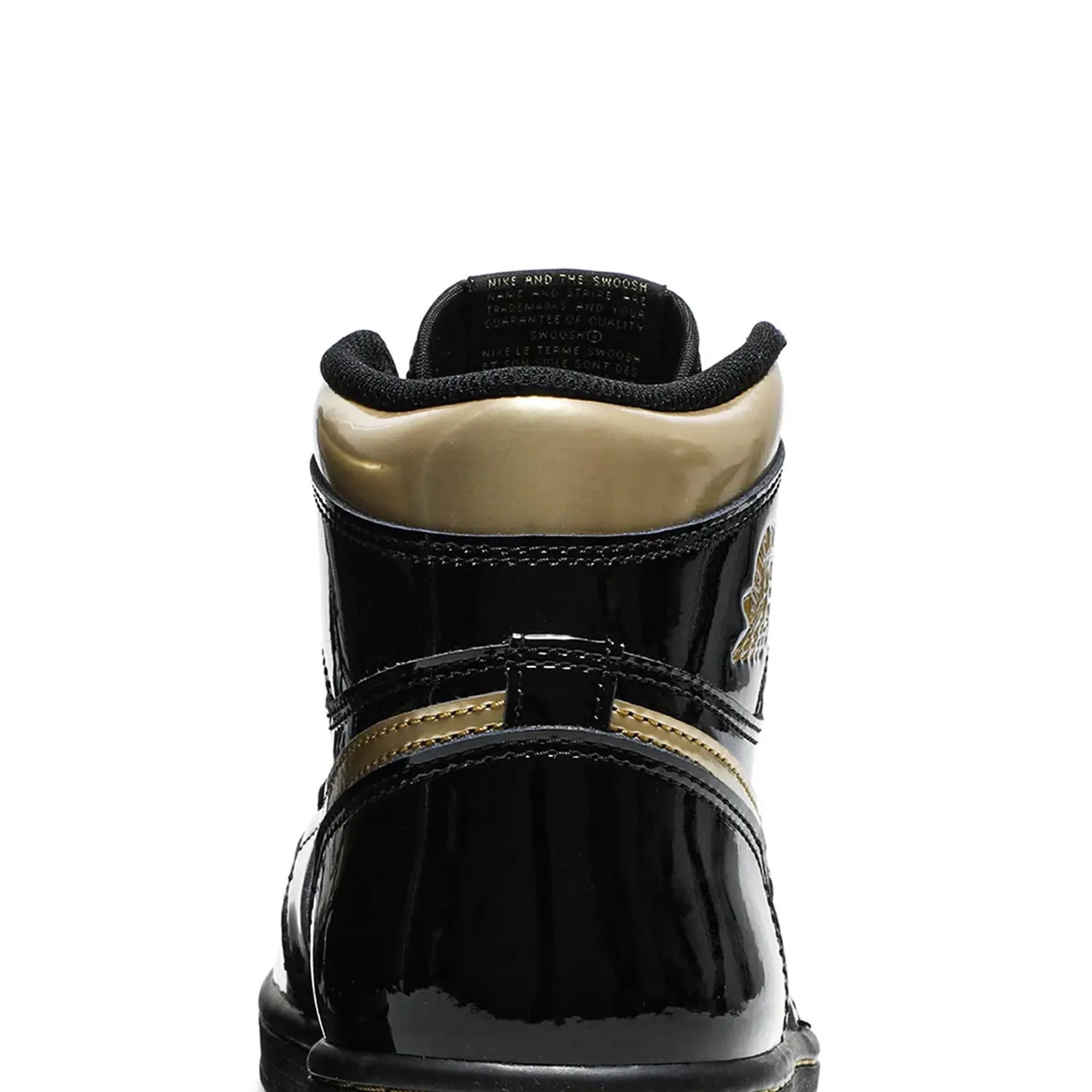 Air Jordan 1 High 'Black Metallic Gold'