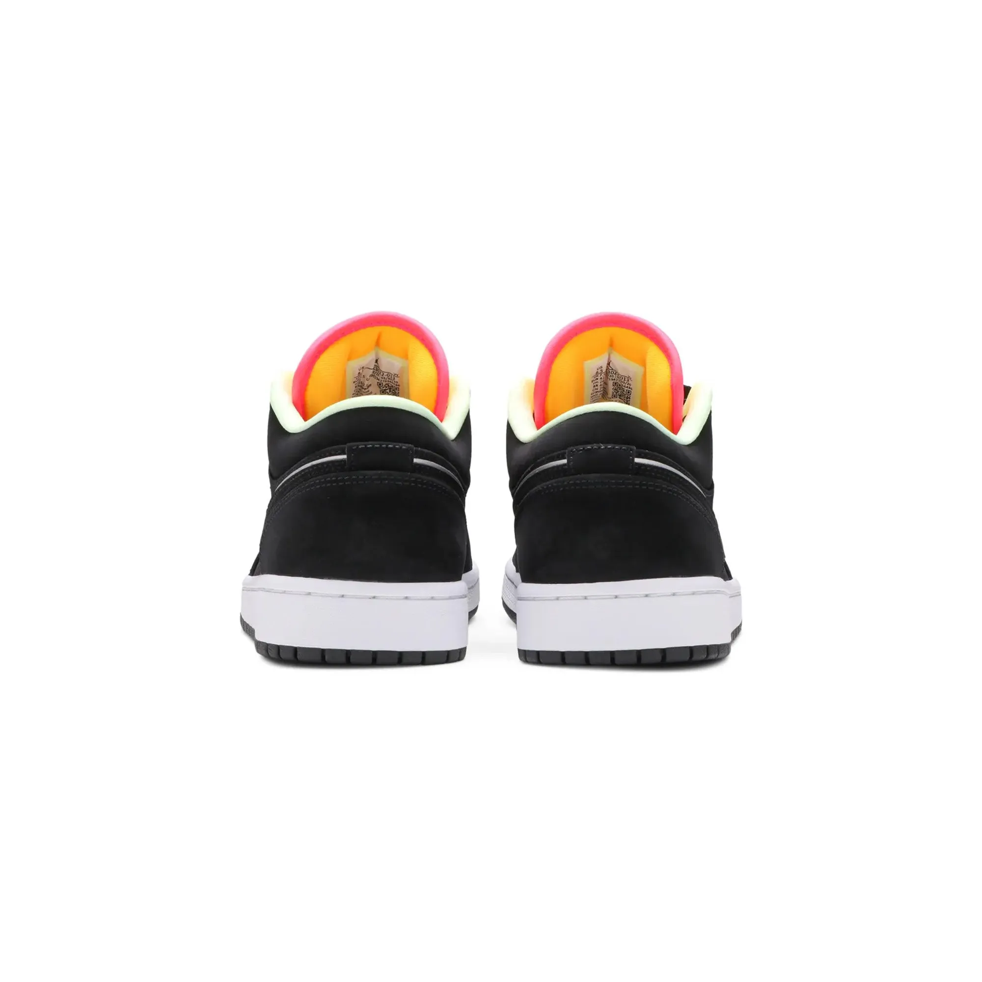 Air Jordan 1 Low 'Black Aurora Green Laser Orange' (2020)