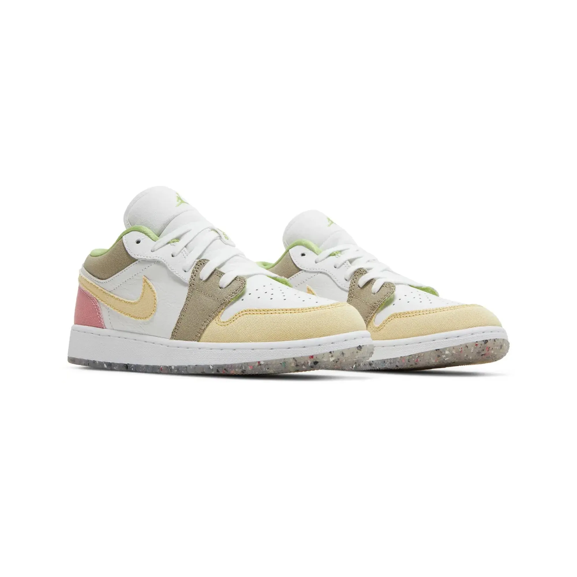 Air Jordan 1 Low 'Pastel Grind Vivid Green' GS (2021)