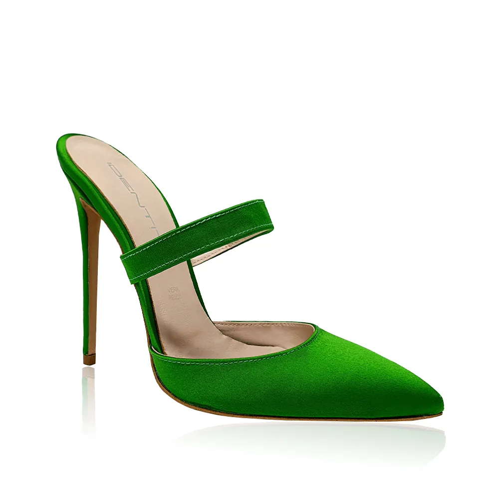 AMLIE GREEN SATIN