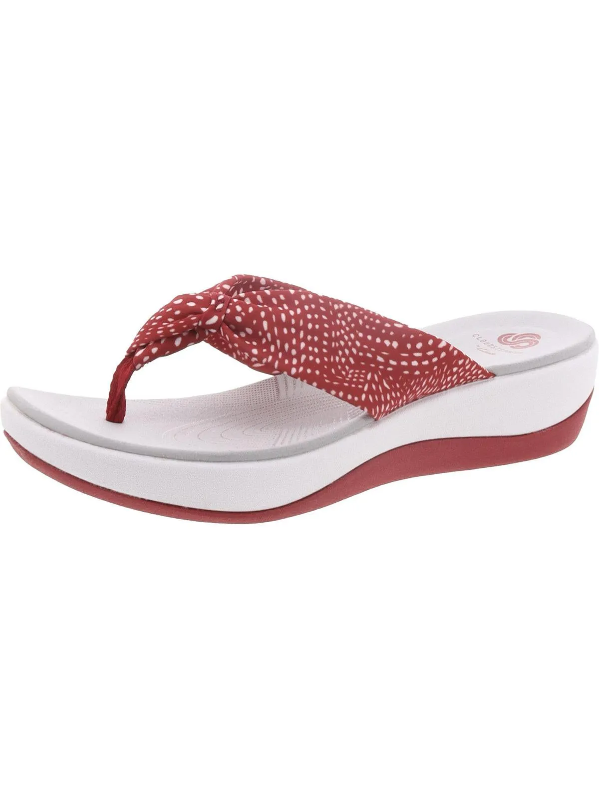 Arla Glison Womens Printed Slip On Thong Sandals