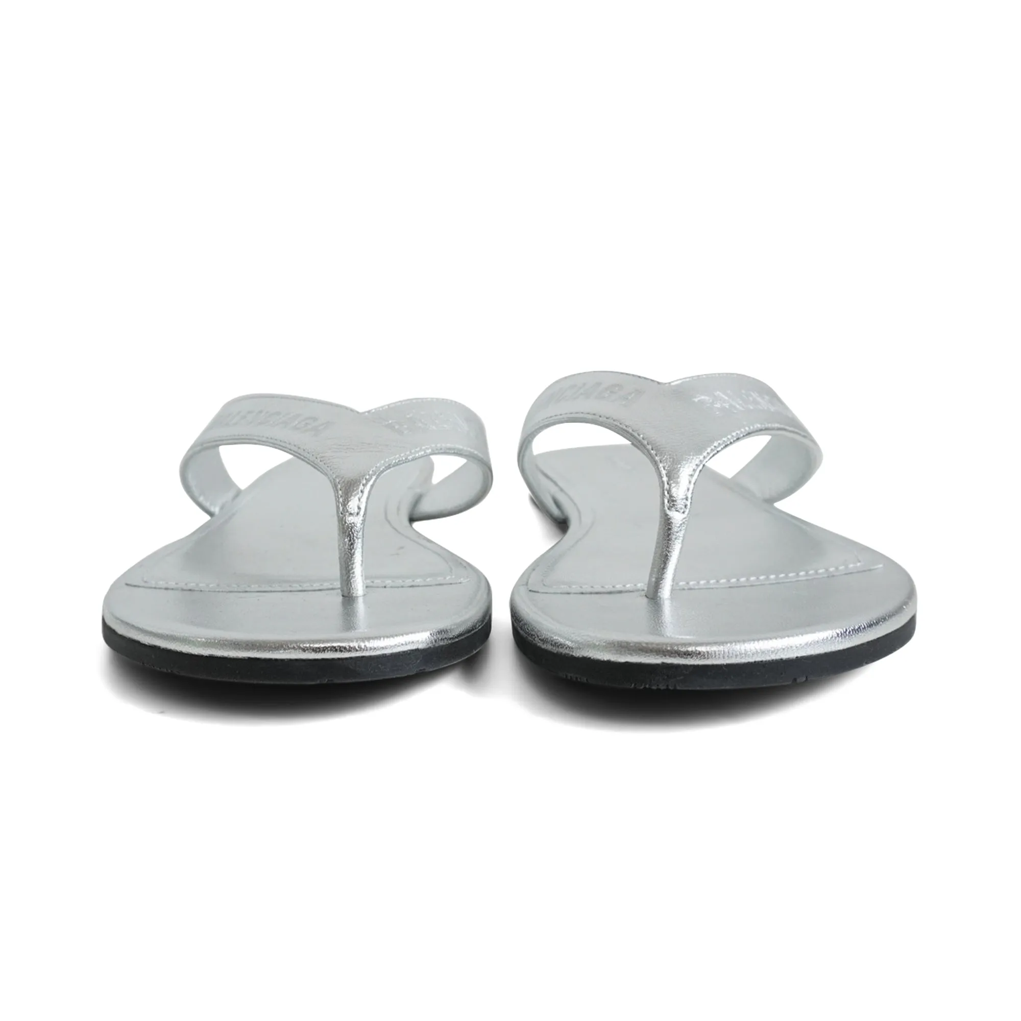 Balenciaga Logo Flip-Flops - Women's 36