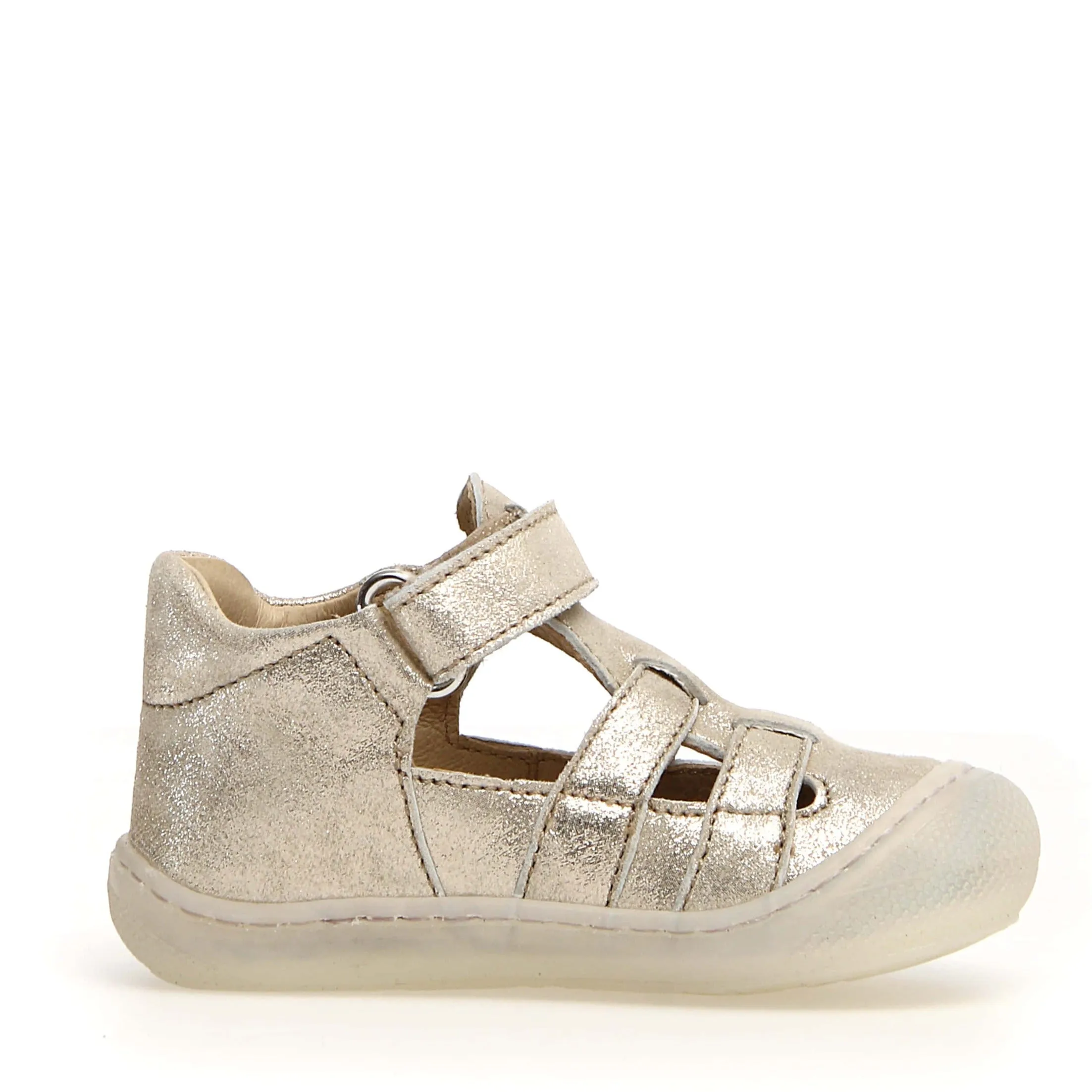 Bede - Platinum Leather||Bede - Cuir dor