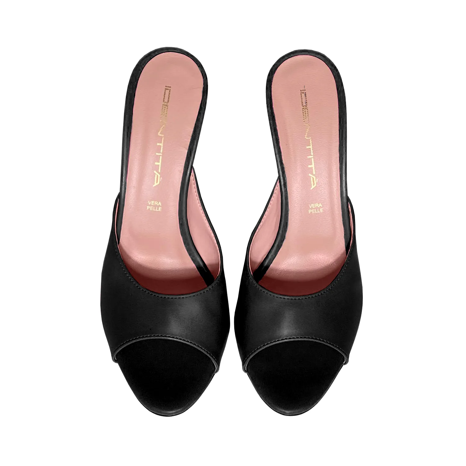 BEVERLY BLACK LEATHER