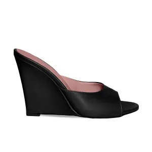 BEVERLY BLACK LEATHER