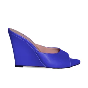 BEVERLY BLUE LEATHER