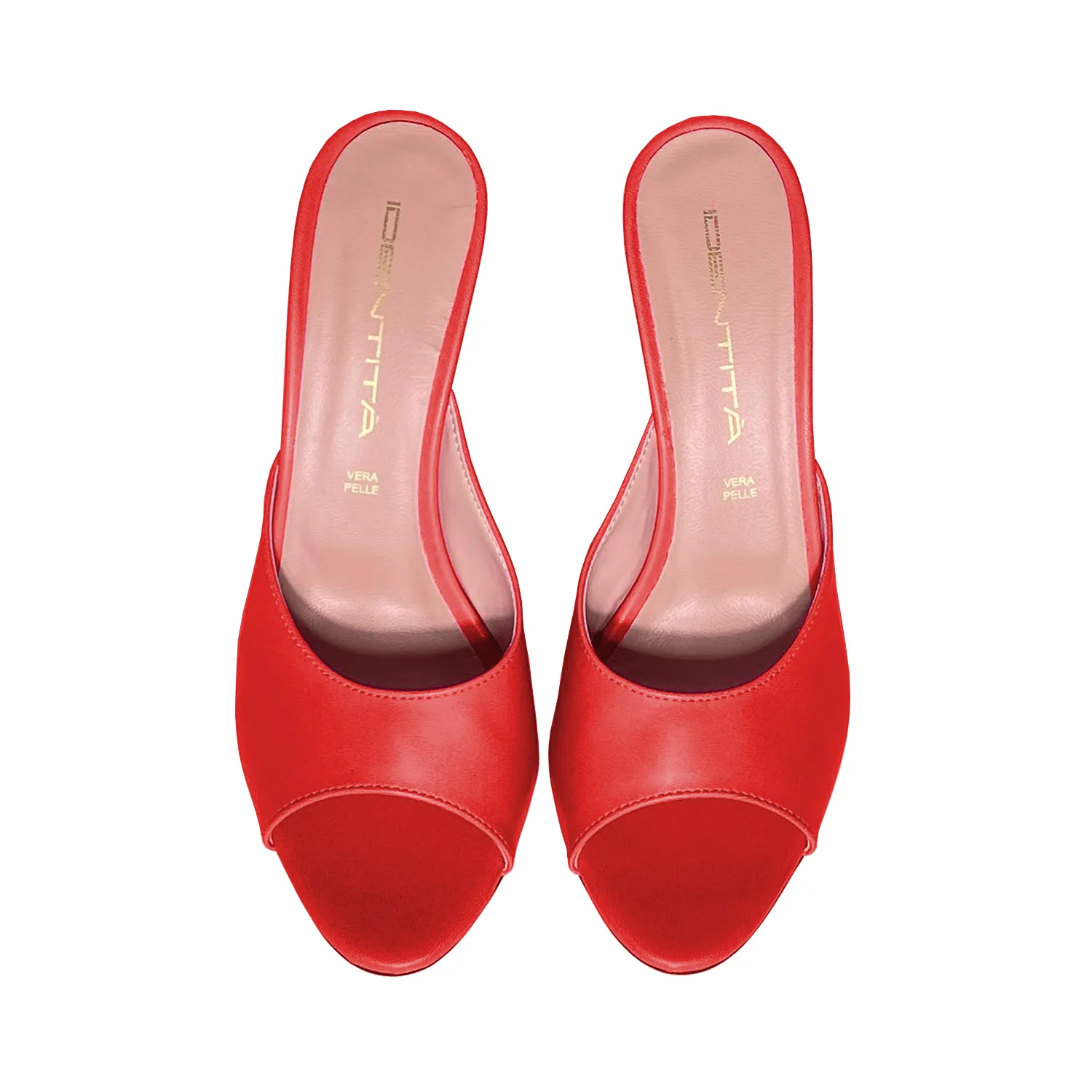 BEVERLY LEATHER RED