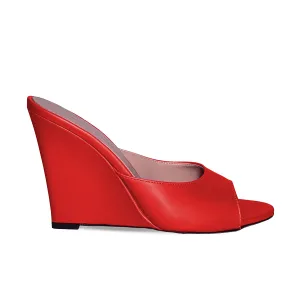 BEVERLY LEATHER RED