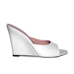 BEVERLY WHITE LEATHER