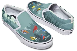 Bird Watching Slip-On Shoes