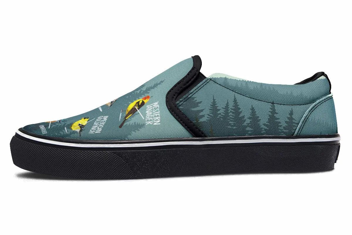 Bird Watching Slip-On Shoes