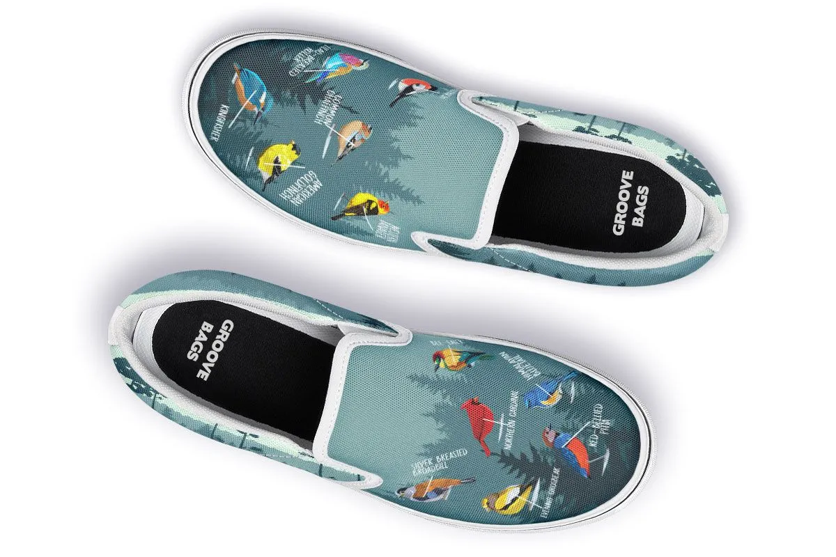 Bird Watching Slip-On Shoes