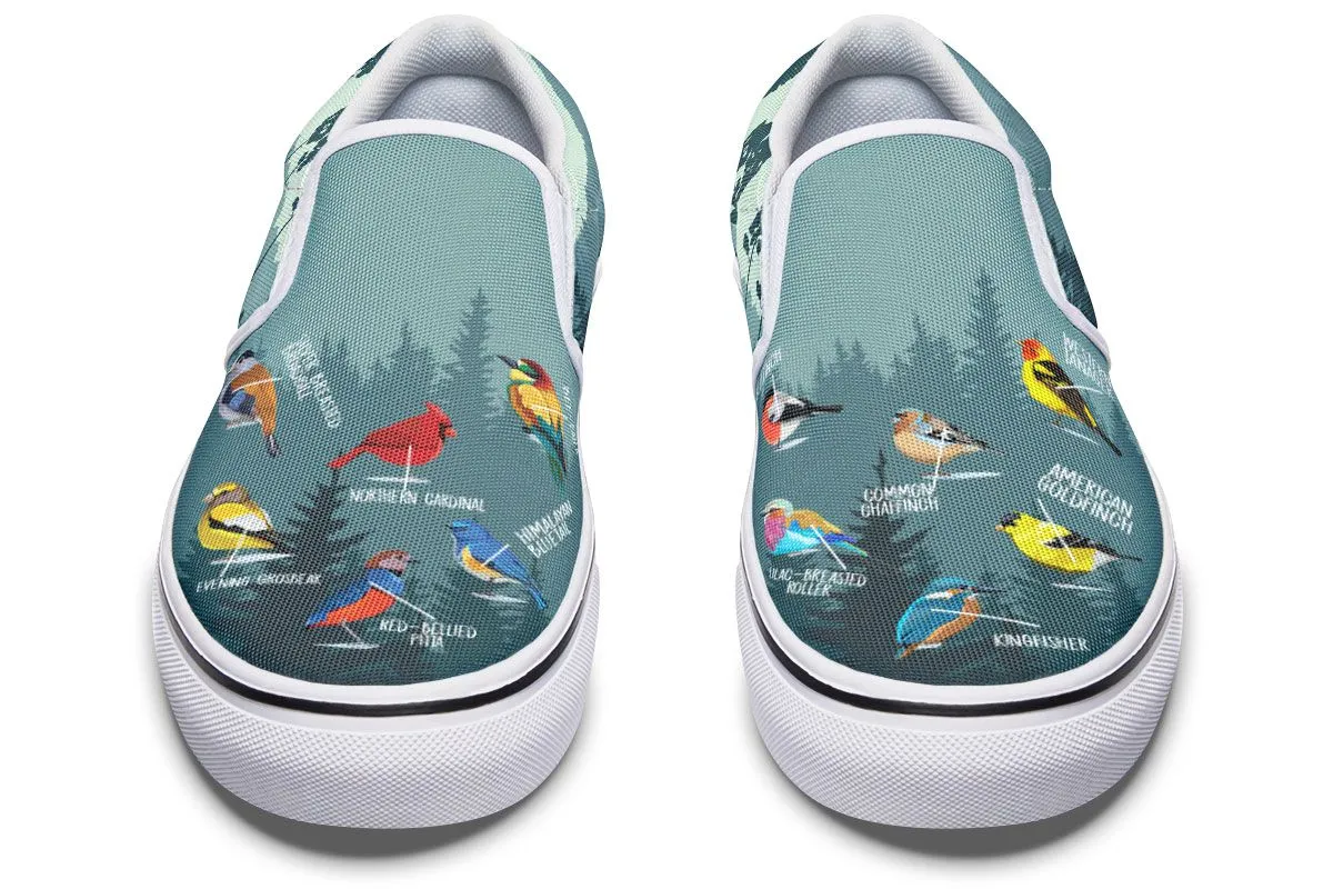Bird Watching Slip-On Shoes