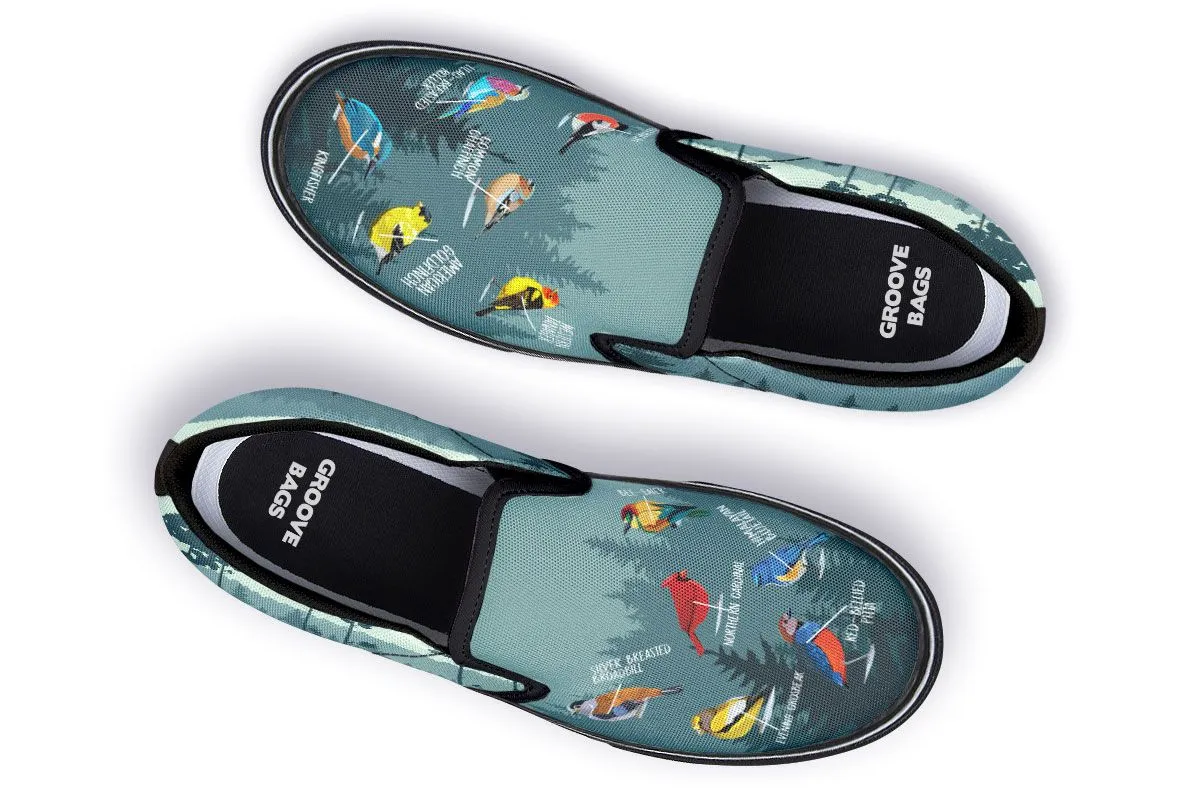 Bird Watching Slip-On Shoes