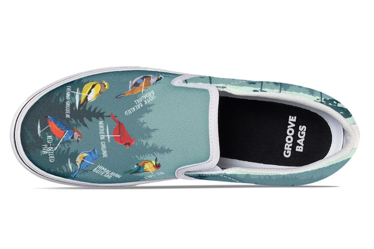 Bird Watching Slip-On Shoes