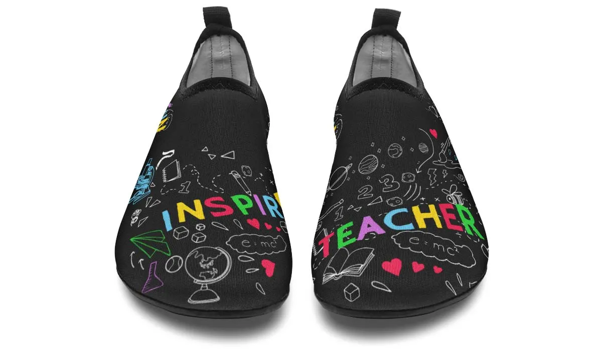 Blackboard Teacher Aqua Barefoot Shoes