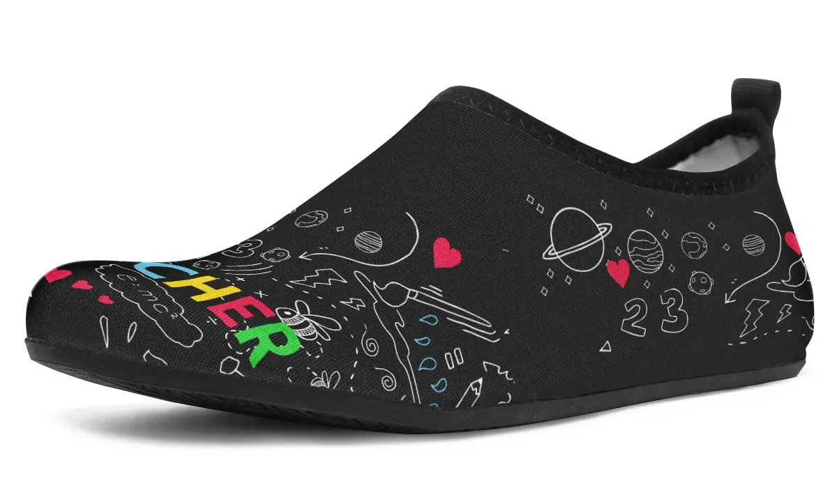 Blackboard Teacher Aqua Barefoot Shoes