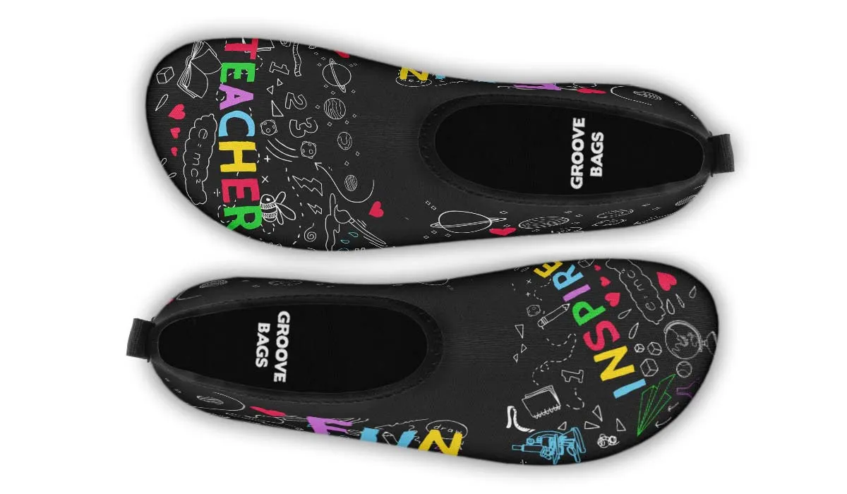 Blackboard Teacher Aqua Barefoot Shoes