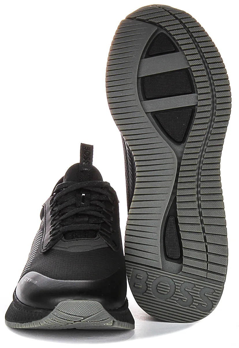 Boss Ttnm Evo Runn In Black For Men