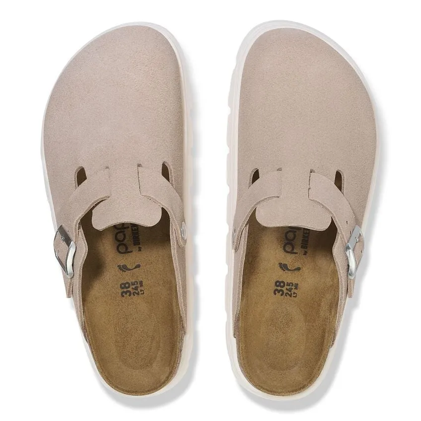 Boston Chunky - Light Rose Suede||Boston grosse semelle - Sude rose ple