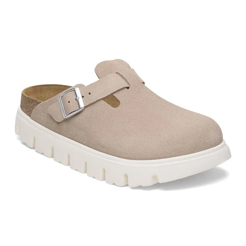Boston Chunky - Light Rose Suede||Boston grosse semelle - Sude rose ple