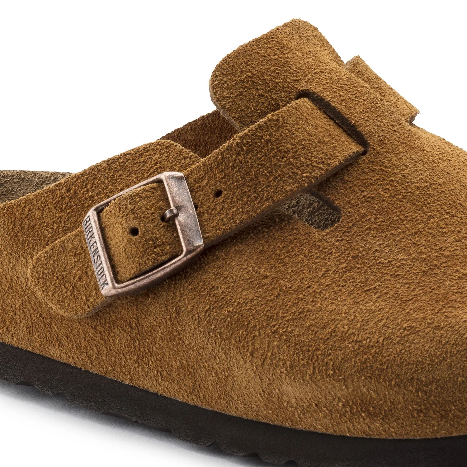 Boston Soft - Mink Suede||Boston assise plantaire souple - Sude vison