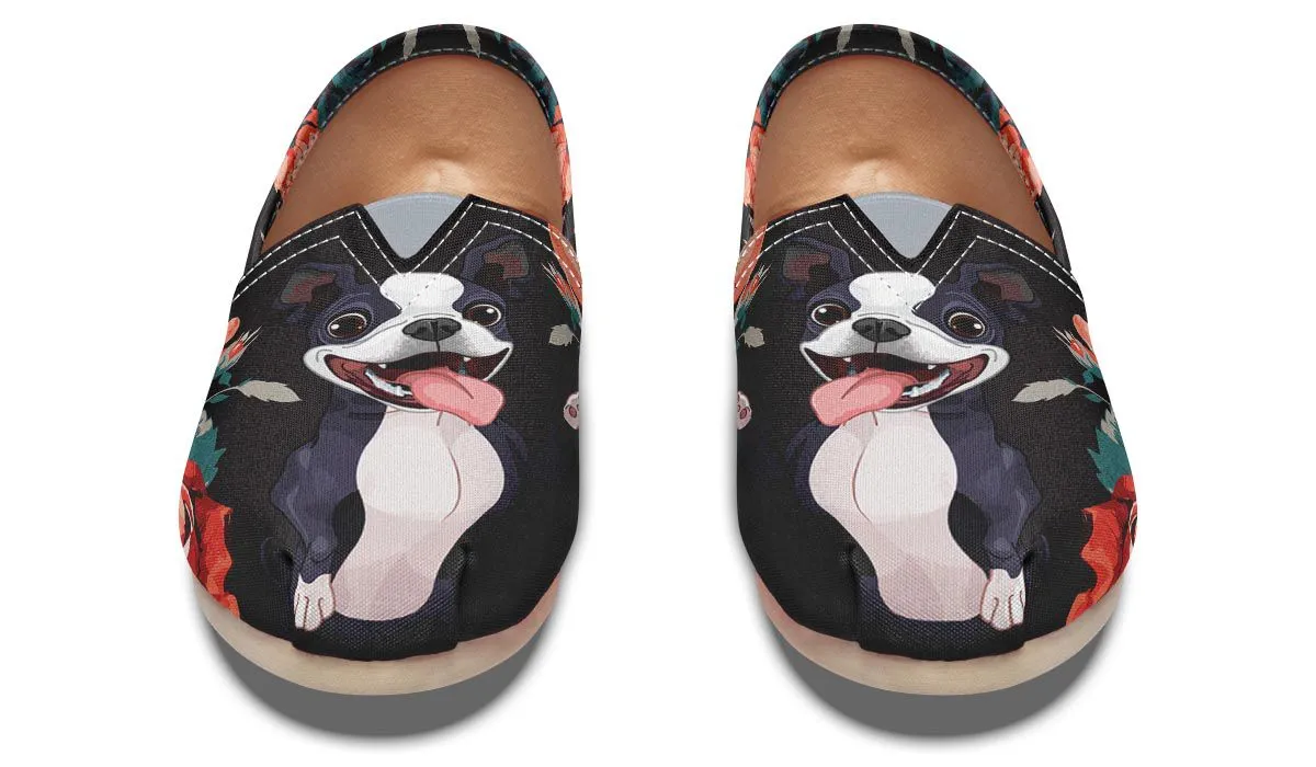 Boston Terrier Trick Casual Shoes