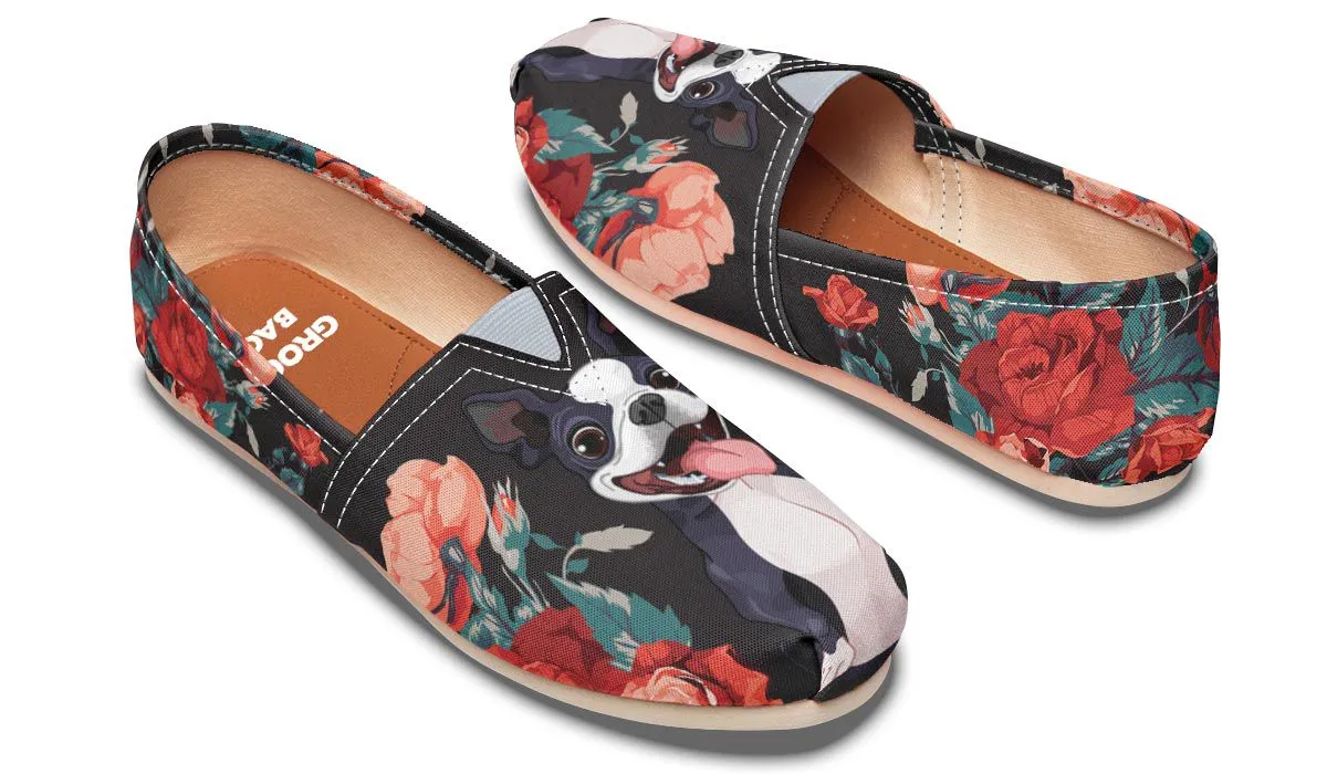 Boston Terrier Trick Casual Shoes