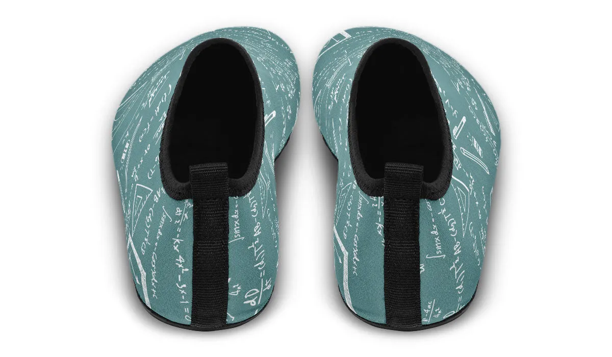 Calculus Pattern Aqua Barefoot Shoes
