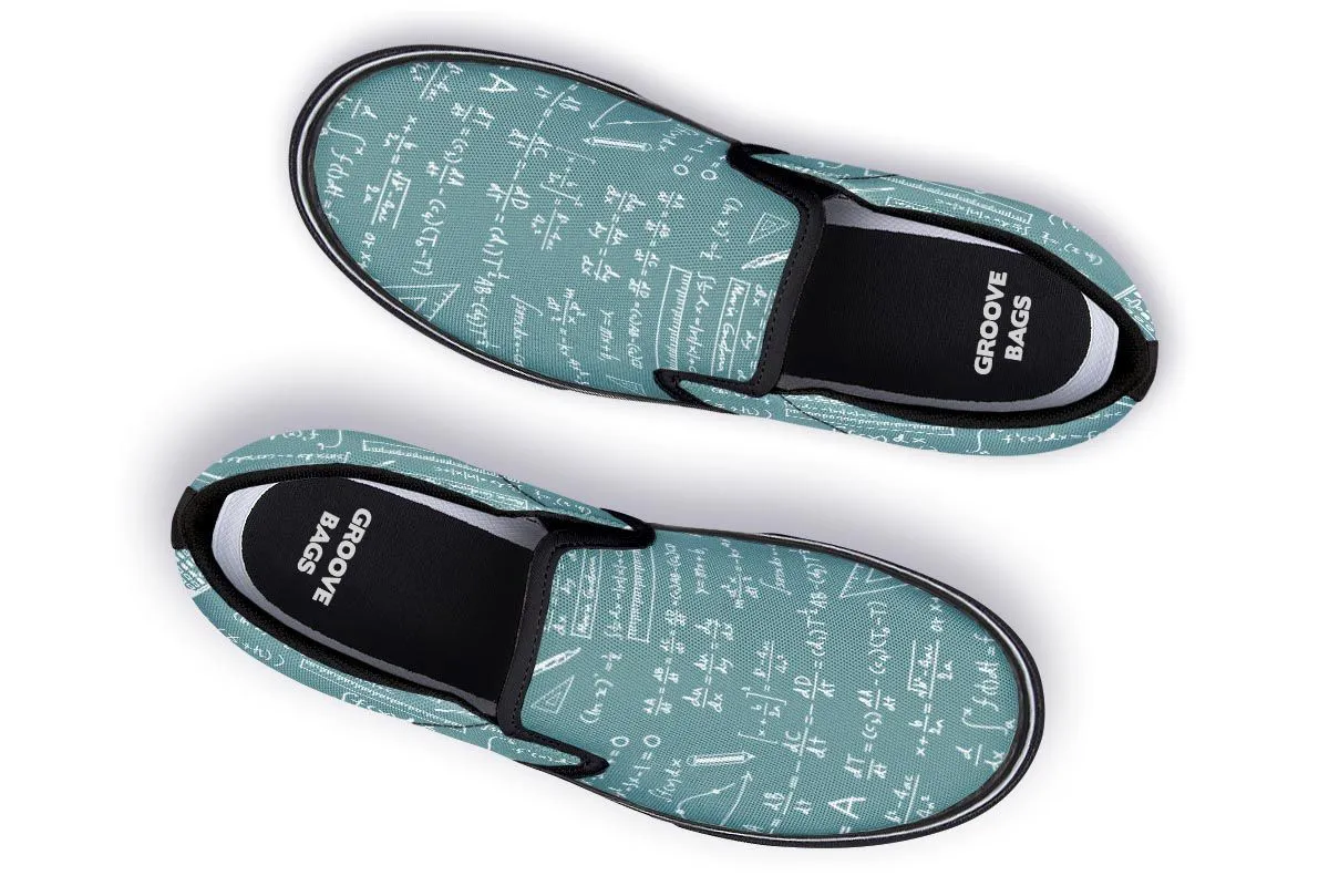 Calculus Pattern Slip-On Shoes