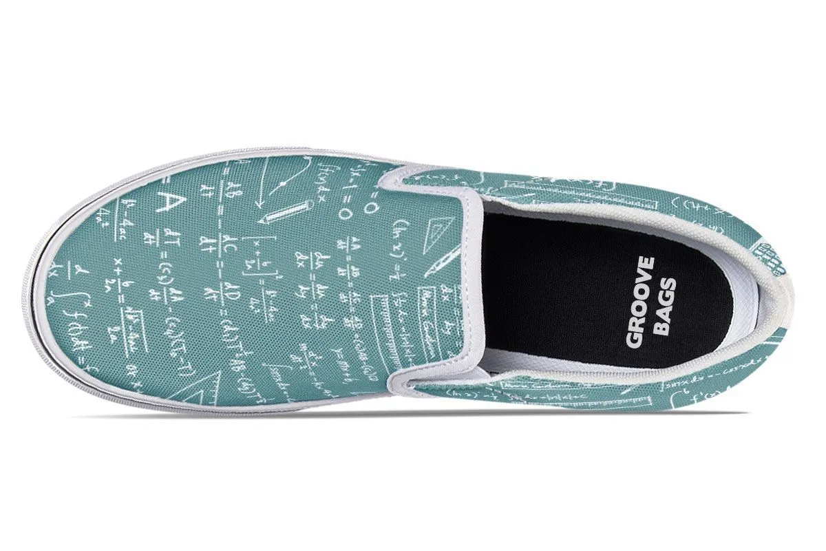 Calculus Pattern Slip-On Shoes