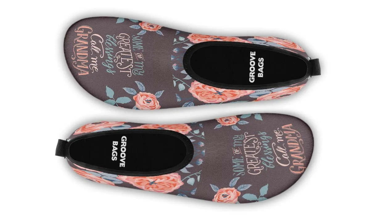 Call Me Grandma Aqua Barefoot Shoes
