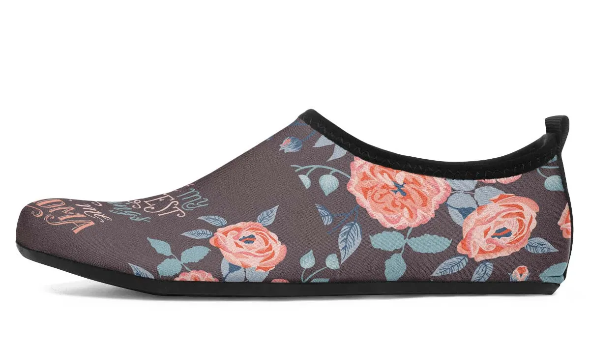 Call Me Grandma Aqua Barefoot Shoes